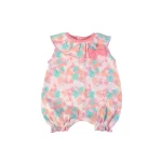 Salopetă bebe FS Baby - Mint / Pink